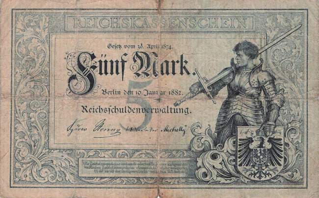 5 Mark 1882